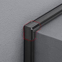 サンワサプライ  CA-KK22BK用ケーブルカバー（幅22mm、出角、ブラック） CA-KK22BKD（直送品）