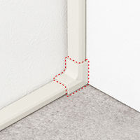 サンワサプライ  CA-KK22MW用ケーブルカバー（幅22mm、入角、ミルキーホワイト） CA-KK22MWR（直送品）