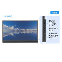 サンワサプライ  モバイルモニター（15.6インチ・フルHD） DP-07（直送品）