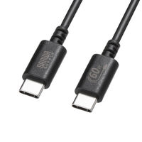 サンワサプライ  USB 2.0 Type-Cケーブル（PD60Ｗ・1.5m・ブラック） KU-CCP6015BK（直送品）