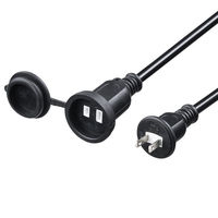 サンワサプライ  防雨型電源延長コード（2P・5m・ブラック） TAP-EX25B-5（直送品）