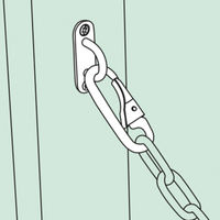 浅野金属工業 パッドアイ/9 AK3008 1セット(10個)（直送品）