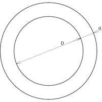浅野金属工業 溶接リング/6×30 AK7009 1個（直送品）