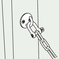 浅野金属工業 オープンラウンドアイ/5 AK3025 1個（直送品）