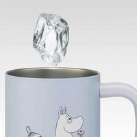 スケーター マグカップ フタ付き インナーカップ 330ml キャラクター ステンレス ムーミン 460204 1個（直送品）