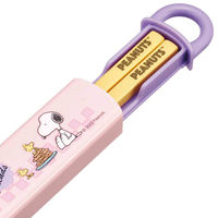 スケーター 箸箱セット 抗菌食洗機対応箸箱セット スヌーピー 80sカフェ 451436 1個（直送品）