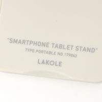 タブレットスマホスタンド アイボリー LAKOLE/ラコレ