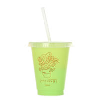 （世界の名作）カラーチェンジタンブラー(M) ひまわり LAKOLE/ラコレ