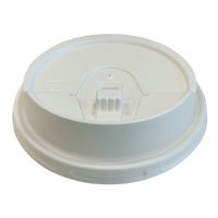 日本デキシー 断熱カップ 400ml（14オンス）用フタ 白 1袋（50個入）