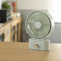 BRUNO ポータブルスイングデスクファン（グリーン） BDE061ーGR 1個