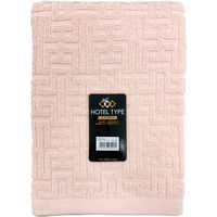 林 バスタオル　ホテルタイプ　バラエティカラー5　ピンク（桃） 1枚