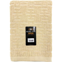 林 バスタオル　ホテルタイプ　バラエティカラー5　ベージュ　1枚