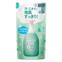 メリットキッズ泡で出てくるシャンプー つめかえ用 270ml 1セット（3個） 花王