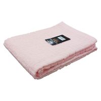 林 バスタオル　ホテルタイプ　バラエティカラー5　ピンク（桃） 1セット（3枚）