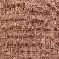 林 ウォッシュタオルホテルタイプ　バラエティカラー5　ブラウン   1パック(同色3枚)