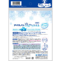 白元アース アイスノン 冷んやりタオル 1袋（1枚×5包入）