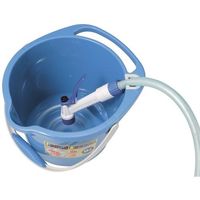 ヒマラヤ化学工業所 ヒマラヤ化学 フェスタ バケツ クリア 6033 8型 クリアブルー 603313 1個 334-8171（直送品）