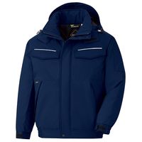 ミドリ安全 防寒服 秋冬 ブルゾン ベルデクセル VE1097 上 ネイビー 4L 3130026008 1点（直送品）