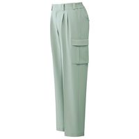 ミドリ安全 作業服 春夏 スラックス 帯電防止 VES56C下 LL ライトグリーン 3122107806 1点（直送品）