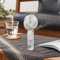ライフオンプロダクツ ミストハンディファン リリーホワイト LCAF016-LW 1台