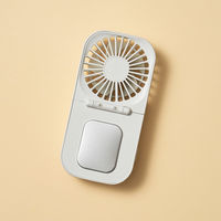 ライフオンプロダクツ ペルチェ冷却機能折りたたみファン リリーホワイト LCAF019-LW 1台