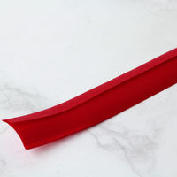 渡辺布帛工業 アサヒ バイアステープ テトロンワイドバイアス 両折 巾18mm巾×20m巻 赤 Col.515 FTB18-515-20 1巻