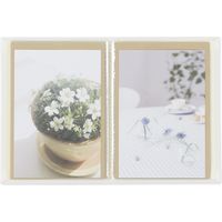 ナカバヤシ ハルマー ポケットアルバム KG判40枚 イエロー A-HRKP-201-Y 1冊