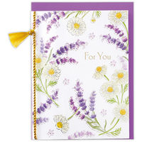 日本ホールマーク 多目的 グリーティングカードC&Fラベンダー 829957 1枚