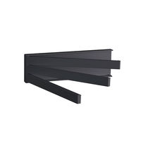 伸晃 ふきん掛け 3連 マグネット ブラック FKーFBK 1個