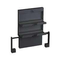 伸晃 キッチンペーパー&ラップホルダー  マグネット ブラック FKーWPBK 1個