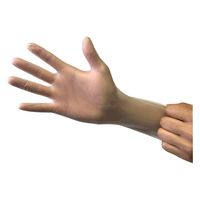 川西工業 プラスチックグローブ(粉なし)#2135 S #2135クリア 1セット(1箱×3)（直送品）