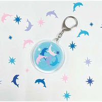 BSS 押し花キーホルダー03-6088 03-6088 1セット(1個×3)（直送品）