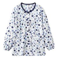 セルヴァン 小柄な私にうれしいパジャマ ネイビー系M 049221681 1セット（直送品）