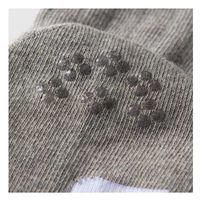 セルヴァン 名前が書ける靴下(男性用) グレー 049952500 1セット(1足×3)（直送品）