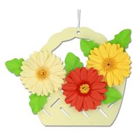 藤久 立体切り絵 花かご飾りキット ガーベラ 0540220 1セット（直送品）