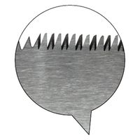 角利産業 ミニ両刃のこぎり 180mm 121210 1個（直送品）