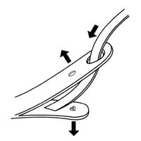 クラフト社 クラフトレース針 3本組 18-5121 1セット(3本組)×5（直送品）