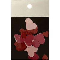 花岡 hanaoka パンチカットペーパー ハート 4110235PCPハート 1パック×5（直送品）