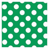 大王製紙 ドットホワイト 4ツ切20枚 みどり 1セット(2冊)（直送品）