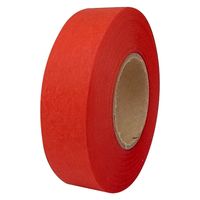 ゴークラ 紙テープ 赤 10巻 1パック（直送品）