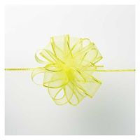 小堀リボン マジックフラワーNo.12 18mm×20m 黄 NO.12キイロ18 1セット(1巻×3)（直送品）