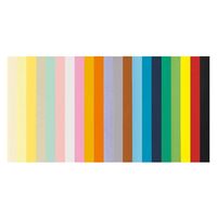 エスケント リブカラー 4ツ切10枚 NO701 ピンク リブ4ツ10マイ 701 1包（直送品）