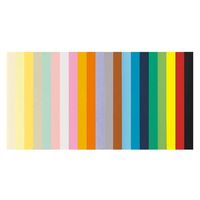 エスケント リブカラー 4ツ切10枚 NO603 Lイエロー リブ4ツ10マイ ライトイエロー603 1包（直送品）