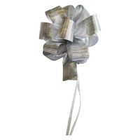 小堀リボン メタルフラワー 24mm シルバー No.90 1セット(1巻×2)（直送品）