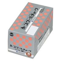 馬印 スクールチョーク C207 茶 100本入 1箱（直送品）