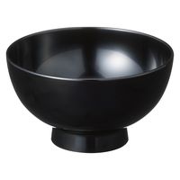 無印良品 河和田塗り汁椀 黒 約直径１２×高さ６．５ｃｍ 1セット（1個×5） 良品計画