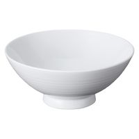無印良品 白磁めし茶碗 特大 約直径１３．５×高さ５．５ｃｍ 1セット（1個×2） 良品計画