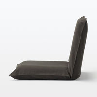 無印良品 座いす 小 洗いざらしの綿帆布 ブラウン 良品計画