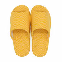 オクムラ ヘリンボーンコンフォートスリッパ Mサイズ イエロー NPAK24906YE 1足