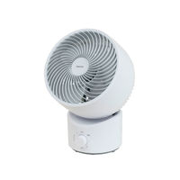 YAMAZEN 18cm サーキュレーター 首振り お手入れ簡単 全分解仕様 風量3段階 YAS-BFKW18(WH) 1台